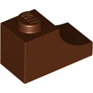 Brick Curved 2 x 1 with Inverted Cutout