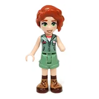 Autumn - Sand Green Jacket, Sand Green Shorts