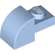 Brick Curved 1 x 2 x 1 with Curved Top