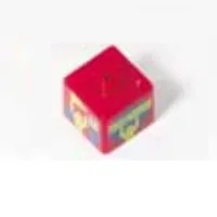 Pen Bead, Square with Fans, 'TOUCHDOWN' Print