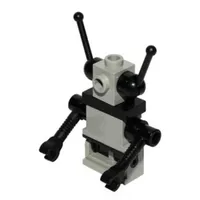 Classic Space Droid - Black and Grey, Hinge Base