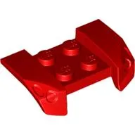 Mudguard 2 x 4 with Molded Headlights