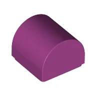 Brick Curved 1 x 1 x 2/3 Double Curved Top, No Studs