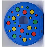 Duplo Ball Tube Exit Door with Polka Dots Print