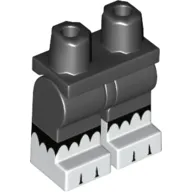 Hips with Black Legs and White Boots Pattern with Black Claws print