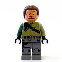 Kanan Jarrus, Dark Brown Hair, Dark Brown Eyebrows