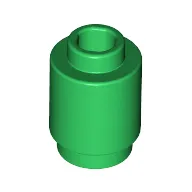 Brick Round 1 x 1 Open Stud