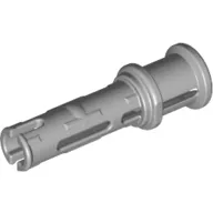 Technic Pin Long with Friction Ridges Lengthwise and Stop Bush [3 Lateral Holes, Big Pin Hole]