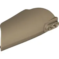 Large Figure Limb Cover, Armor with Ball Joint Socket and 2 Holes [Plain]