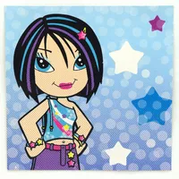 Clikits Insert 10 x 10 for Frame, 'Star' Print