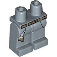 Hips and Sand Blue Legs with Dark Tan Belt, Pockets, Dirty Rag