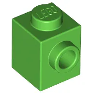 Brick Special 1 x 1 with Stud on 1 Side
