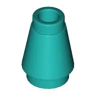 Cone 1 x 1 [Top Groove]