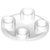 Plate Round 2 x 2 with Rounded Bottom [Boat Stud]