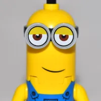 Minion Kevin - Blue Overalls, Half Closed Eyes