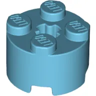 Brick Round 2 x 2 with Axle Hole