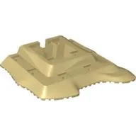 Baseplate Raised 18 x 22 No Studs Two Level, 11 Holes