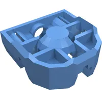 Technic Pin Connector Block 3 x 3 x 1