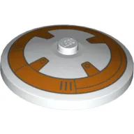 Dish 4 x 4 Inverted [Radar] with BB-8 Droid Print