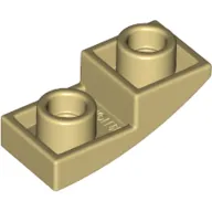 Brick Curved Inverted 2 x 1