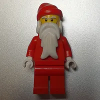 Santa, Plain Red, White Hands, White Eyebrows