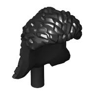 Hair Mid-Length, Textured with Ponytail (Bar)