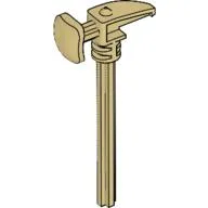 Large Figure Weapon Sword, Long Axle Hammer 1 x 10