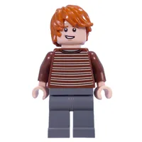 Ron Weasley, Reddish Brown Sweater, Dark Bluish Gray Legs