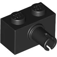 Brick Special 1 x 2 with Pin - Bottom Stud Holder