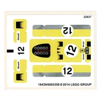 Sticker Sheet for Set 40193-1