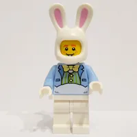 Easter Bunny, Man, Bright Light Yellow Bow Tie