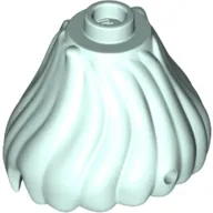 Hair Tall with One Stud on Top and Pin Hole in Front [Plain]