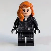 Black Widow, Black Jumpsuit, Printed Legs (85974 Hair)