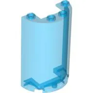 Cylinder Half 2 x 4 x 5 with 1 x 2 cutout