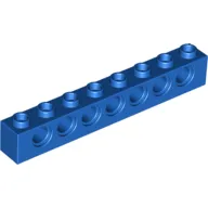 Technic Brick 1 x 8 [7 Pin Holes]