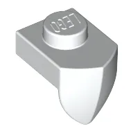 Plate Special 1 x 1 with Vertical Tooth
