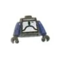 Pen Bead, Minifigure Torso with Jango Fett Print