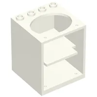 Belville, Cupboard 4 x 4 x 4 with Elliptical Hole for Sink