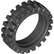 Tyre Offset Tread with Center Band 23 x 7