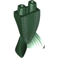 Tail, Merman / Mermaid with White Scales Print