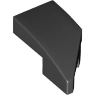 Brick Wedged, Curved 2 x 1 with Stud Notch Left