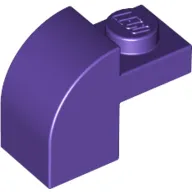 Brick Curved 1 x 2 x 1 1/3 with Curved Top