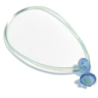 Clikits Cord, Jelly String, 170mm, with Trans-Light Royal Blue Colored Caps