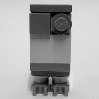 GNK Power Droid (Gonk) - Light Bluish Grey Body, Dark Bluish Grey Legs