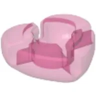 Clikits Icon, Heart 2 x 2 Small with Hole
