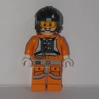 Zev Senesca / Snowspeeder Pilot with Pearl Dark Gray Helmet