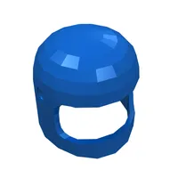 Helmet Classic with Thin Chin Guard and Visor Dimples