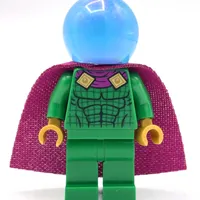 Mysterio, Green Outfit, Opal Trans-Light Blue Helmet