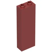 Brick 1 x 2 x 5 with Blocked Open Studs and Bottom Stud Holder with Asymmetric Ridges