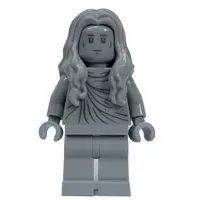 Statue - Legs, Wavy Hair